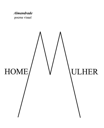 Poema visual de Almandrade.