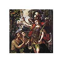 Juan Correa: Ad&aacute;n y Eva expulsados del para&iacute;so.