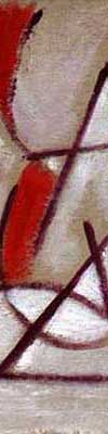 Detalle de una obra de Ileana Andrea G&oacute;mez Gavinoser.
