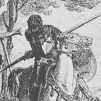 Detalle de un grabado de Dor&eacute;