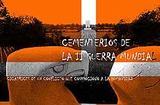 Cementerios de la II Guerra Mundial, serie fotogr&aacute;fica de Fabio Borquez