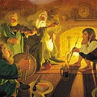 Detalle de una portada de El Hobbit