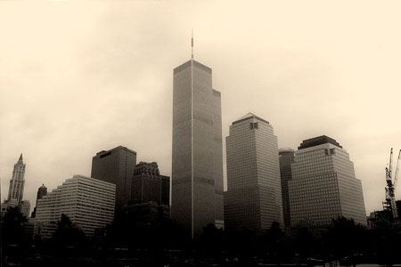 Nueva York en sepia antes de te&ntilde;irse de rojo, serie fotogr&aacute;fica de Fabio Borquez