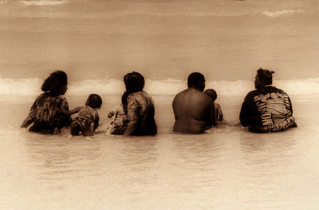 Nueva York en sepia antes de te&ntilde;irse de rojo, serie fotogr&aacute;fica de Fabio Borquez