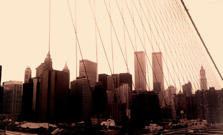 Nueva York en sepia antes de te&ntilde;irse de rojo, serie fotogr&aacute;fica de Fabio Borquez