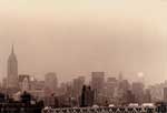 Nueva York en sepia antes de te&ntilde;irse de rojo, serie fotogr&aacute;fica de Fabio Borquez