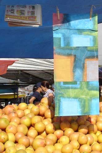 Jorge Iv&aacute;n Restrepo - Exposici&oacute;n en El Mayoreo de Tegucigalpa.