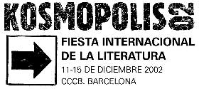 KOSMOPOLIS- FIESTA DE LA LITERATURA