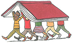 Dibujo de Leer nos lleva lejos