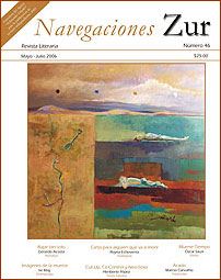 Cubierta de la revista Navegaciones Zur