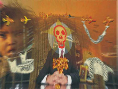 San La Muerte trabajando, de Juan Barbagelata.