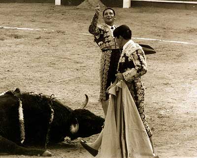 Fotograf&iacute;a de la serie Sangre y arena, de Fabio Borquez