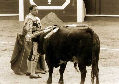 Fotograf&iacute;a de la serie Sangre y arena, de Fabio Borquez