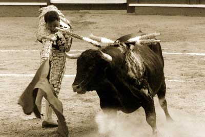 Fotograf&iacute;a de la serie Sangre y arena, de Fabio Borquez