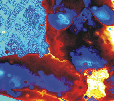 Cuadrante, obra digital de Juan Barbagelata