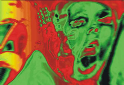 Gr&iacute;tame Munch, obra digital de Juan Barbagelata