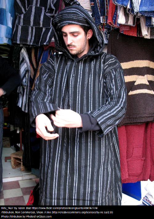 Chilaba. Fotografía: Rubén Díaz CC BY-NC-SA 2.0