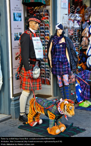 Tartán. Fotografía de Smilla4 (CC BY-NC 2.0). Photos for Class.